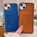 ロエベGalaxy S24/S24 Plus携帯ケースレザー  Loewe アイフォン15/15proスマホケース ファッション