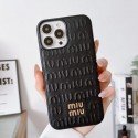 ファッション経典 miu miu iphone15/15plus/14pro maxケース 激安  iphone15/13mini/14pro/13pro max/12/11ケースに対応