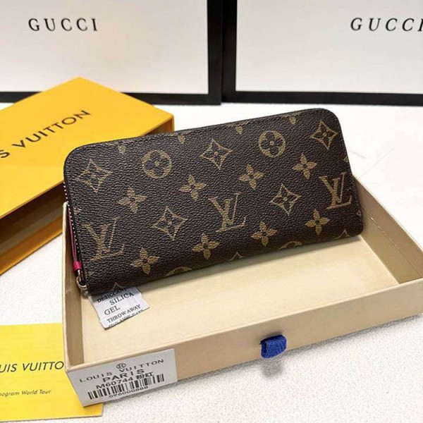 LOUIS VUITTON 長財布 Monogram帆布 ルイビトンジッピー ウォレットうちばり高級牛革 LV レデイース財布