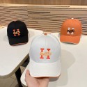 スポーツ風 店舗 アウトドア ハイブランド ロゴ付き キャスケット エルメス Hermes ベースボールキャップ 送料無料 棉 おしゃれ ゴージャス 男女兼用 ブランド風 日常