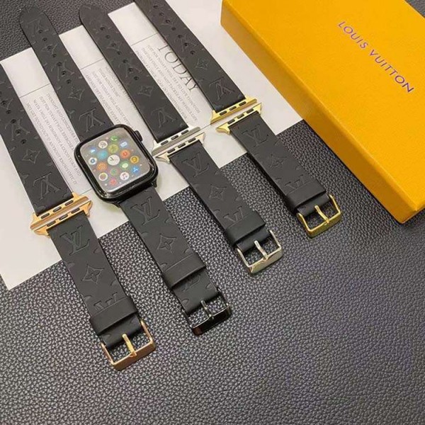 N級品 ルイヴィトンApple Watch Series 9/Ultra/SE/8/7/6/5/4/3/2/1に対応バンド サフィアーノレザー