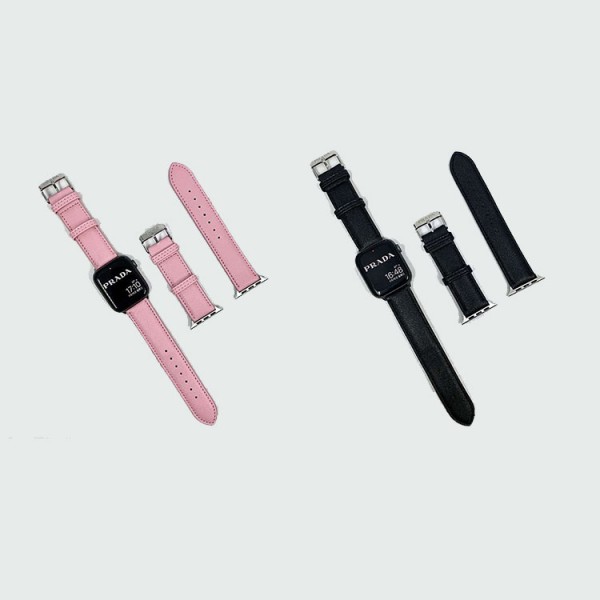 プラダ アップルウォッチバンド 耐久性レデイース Apple Watch バンド38/40/42/44mm