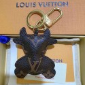 ルイビトン キーホルダー 牛 ウシ 中国風 モノグラムおしゃれ LV キーリングストラップ メンズ レデイース祝日プレゼント 可愛い風