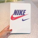 綺麗 Nike ロゴ付き ブランド 新登場 白黒 iPad Proケース シンプル風 保護カバー TPU nike iPadケース 送料無料 iPad Air4ケース