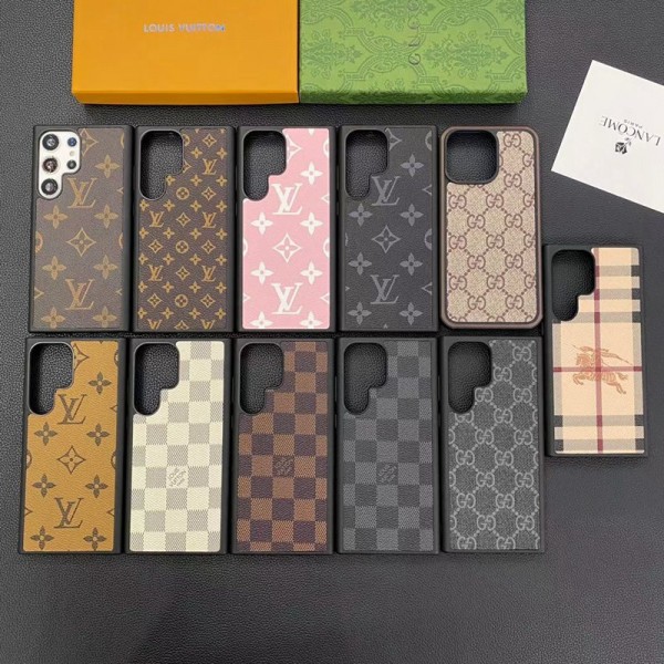 Lv ルイヴィトン バッグ型samsung s24 S23 Ultra SC-52D s23 s24 plusケースギャラクシーs24 s23ケースグッチgucciハイブランドiphone16 15 14 pro maxカバーGalaxys24 S23 S22ケースバーバリー Burberryコピーブランドgalaxy s24/s23ultraケース