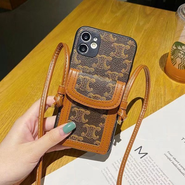 CELINE セリーヌ バッグ型samsung S24/S23 Ultra/s23 plusケースiphone 15pro Galaxy S23 S22ケース