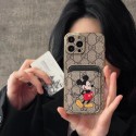 Gucci グッチiphone14 16 pro 15 plusケースブランドカード入れハイブランドiphone14pro/16 15plusカバーア