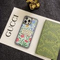 グッチiphone15/15pro/14pro maxケース 激安 Gucci iphone15/14pro/15pro max/12ケースに対応 きれいな花模様