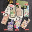 グッチiphone15/15pro/14pro maxケース 激安 Gucci iphone15/14pro/15pro max/12ケースに対応 きれいな花模様