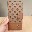 ルイ ヴィトン iPhone 15/14ケース 手帳型カード挿し込み可能小銭入れ LV Galaxy s24/s23携帯に適している優れた耐久性