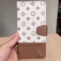 ルイ ヴィトン iPhone 15/14ケース 手帳型カード挿し込み可能小銭入れ LV Galaxy s24/s23携帯に適している優れた耐久性