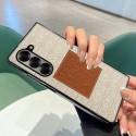 ロエベ/Loewe サムスンzfold 6折りたたみスマホケースレトロラグジュアリー柄galaxyzfold 6革柄ケース高級男女兼用