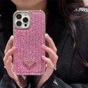 プラダのIPhone 16ケース 転倒防止保護iphone 15 proケース Pradaきれいにドリルされたiphone 15ケース人気モデルの女性が愛用 即纳品 