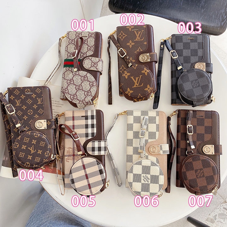 グッチ Gucci Lv ルイヴィトン バーバリー Burberry 手帳型バッグ型samsung s24 S23 Ultra SC-52D s23 s24 plusケースGalaxys24 S23 S22ケースコピーブランドgalaxy s24/s23ultraケース